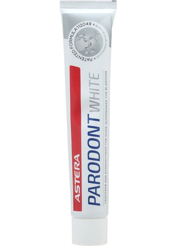 Отбеливающая зубная паста от пародонтоза Parodont White Toothpaste 75ml (486699-92276) Astera (368610881)