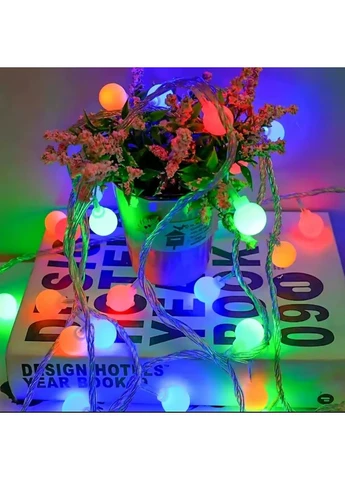 Гірлянда світлодіодна USB Ретро лампи RGB 80 LED 10 метрів No Brand (378026800)