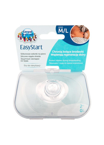 Силиконовые накладки на сосок Premium, размер L Canpol Babies 18/603 (328399200)