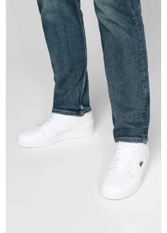 Белые всесезонные кроссовки Lacoste