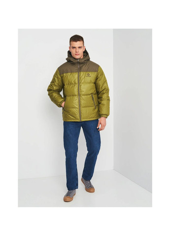 Оливкова пуховик чоловічий woven down jkt olive 10025252-372 Converse