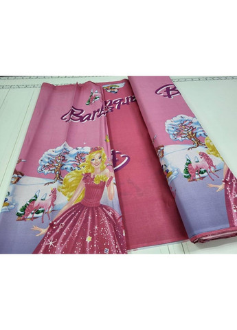 Постільна білизна Барбі, бязь Полуторний розмір, наволочки 70/70 No Brand (364216754)