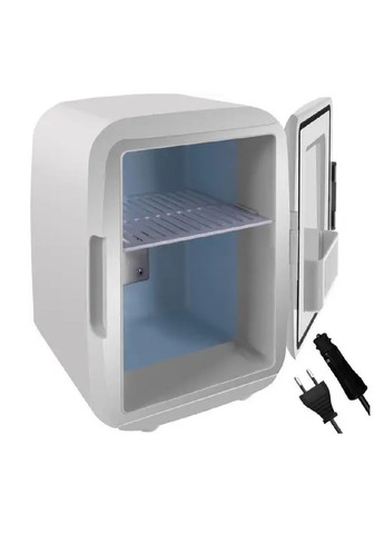 Холодильник дорожный портативный походный туристический кемпинговый с функцией подогрева 12V 4 л (477135-Prob) Белый Unbranded (294817223)
