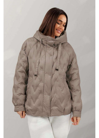 Кофейная короткая куртка весна Snow Owl