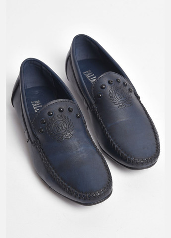 Туфлі підліткові для хлопчика темно-синього кольору Let's Shop (289456913)