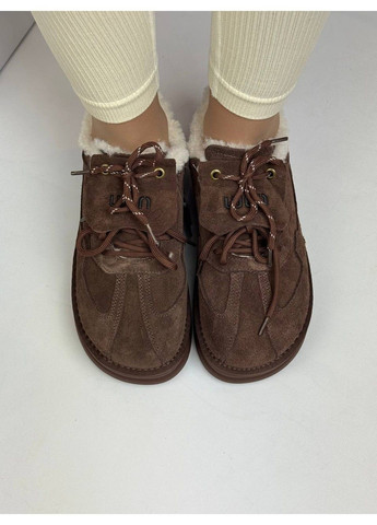 562 Кросівки Зимові Замшеві Коричневі утеплені Hengji коричневі зими (372384815)