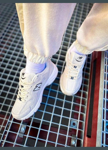 Белые демисезонные кроссовки мужские new balance 530 ivory mr530sh No Brand