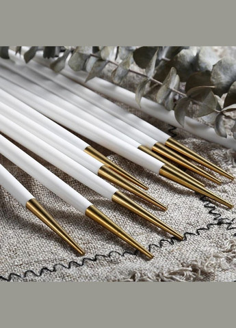 Палички для суші білі із золотом для дому ресторанів, кафе, готелів REMY-DECOR (293152563)