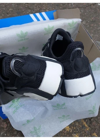 Білі літні кросівки adidas lxcon black white адідас лексікон No Brand