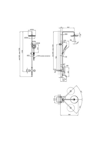 Набор 3 в 1 для ванной комнаты Edelstahl Klassisch Kroner (336935203)