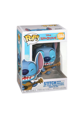 Ігрова фігурка Pop Lilo & Stitch Стич з укулеле 9.6 см () Funko 55615 (335973302)