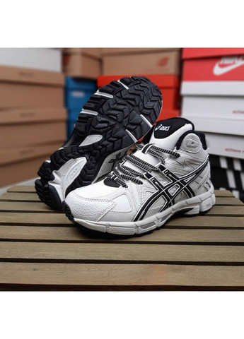 Жіночі термо кросівки білі з чорним ТОП якість No Brand білі зими (369156518)