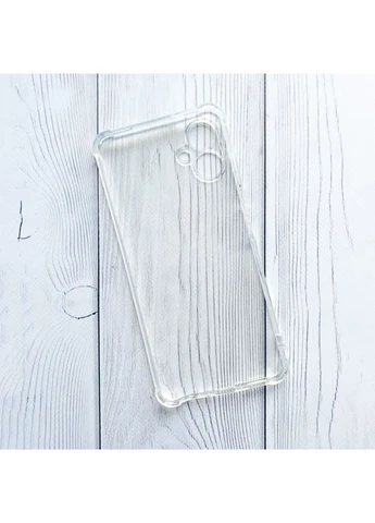 Прозорий силіконовий чохол з потовщеними кутами на Samsung Galaxy A06 (A065) Creative (360678661)