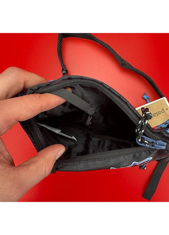 Сумка Молодіжна барсетка із шевроном Патагонія Месенжер через плече з патчем No Brand (361668708)