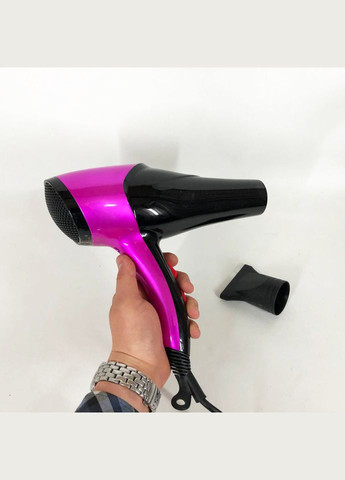Фен GM-1766 2.6кВт АС, женский фен для волос, электрофен для волос. Цвет: фиолетовый Gemei (364665621)
