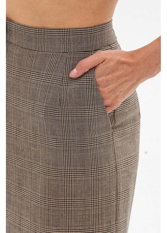 Коричневая кэжуал юбка лим Lesia