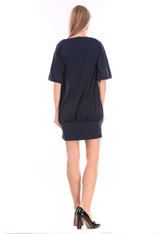 Темно-синя повсякденний сукня темно-синій Miss Sixty з абстрактним візерунком