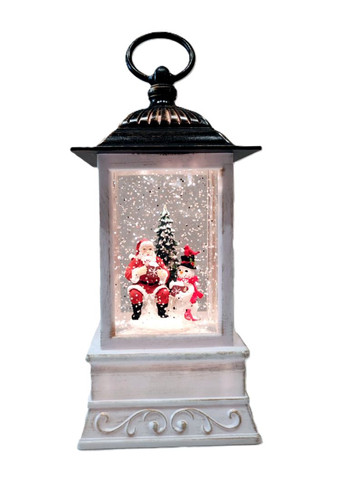 Новорічний нічник-ліхтар XMAS LED-підсвітка з ефектом «снігового вихору» Po Fanu (365877014)