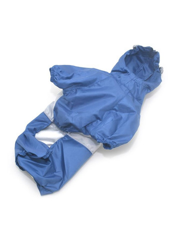Дощовик для собак з капюшоном синій Такса(середня) 41х50 см Zoo-hunt (280851547)