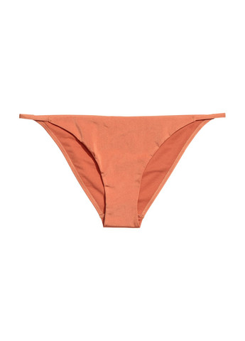 Светло-оранжевые купальные трусики-плавки,бледно-кирпичный, H&M