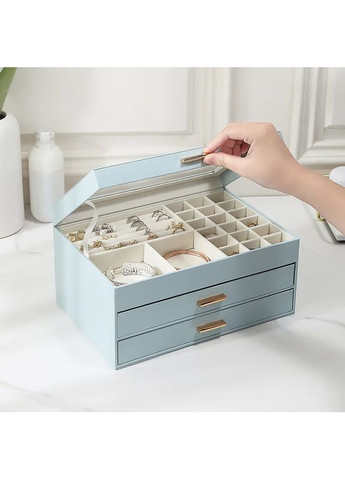 Скринька SP-01223 для прикрас та ювелірних виробів трирівнева 265*178*135мм Casegrace (362455884)