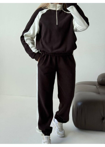 Костюм з двостороннього флісу | Теплий затишний комплект Україна (367049342)