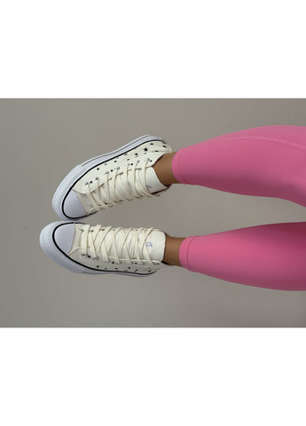 Кросівки жіночі Converse Chuck Taylor All Star High | Конверс Чак Тейлор білі No Brand білі демісезони (366576509)