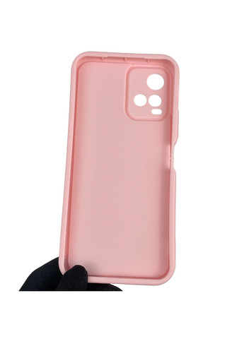 Чохол силіконовий Soft Touch з 3D принтом Майнкрафт для Y33s рожевий (Повний захист камери) Vivo (373424554)