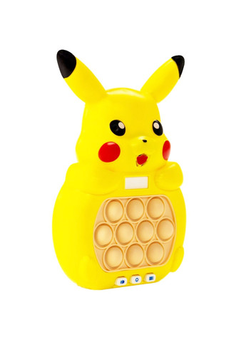 Электронная приставка консоль Quick Push Game приставка игры Pop It Антистресс-тек ток игрушка Пикачу 999 No Brand (365721657)