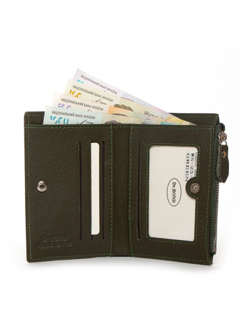 Шкіряний жіночий гаманець Classik WN-23-8 green Dr. Bond (282557225)