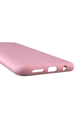 Чехол для Galaxy A30s (SM-A307F) силиконовый с микрофиброй нескользящий на самсунг а30с розовый Samsung (366390127)