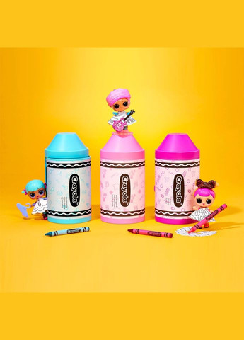 Ігровий набір з лялькою Цвітнашки 505273 серії "Crayola" з аксесуарами L.O.L. Surprise! (323467452)