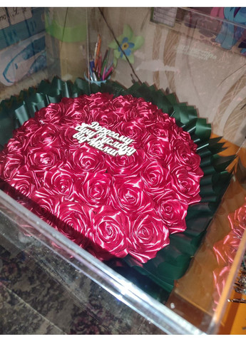 Букет из атласных лент No Brand (368672351)