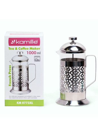 Заварник френчпресс для чая и кофе Kamille (279321599)