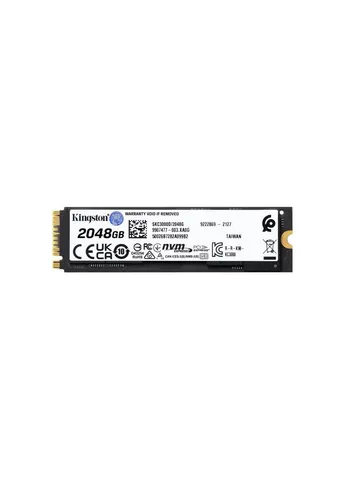 SSD накопичувач 2TB M.2 KC3000 NVMe 2280 (SKC3000D/2048G) Kingston (277697827)