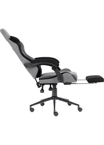 Геймерське крісло X2324 Fabric Gray/Black Suede GT Racer (278078246)