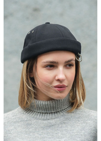 Жіноча Кепка Докер З Кільцями Monarch Black Without (350287971)