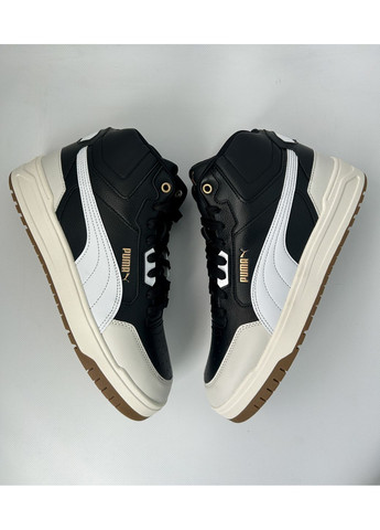 Черные демисезонные кроссовки shuffle downtown Puma