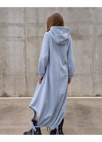 Серое повседневный платья 14853 светло-серый ISSA PLUS