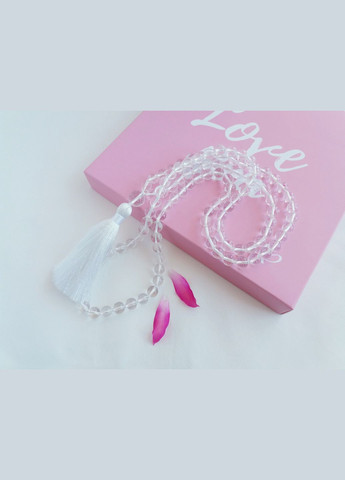 Четки Горный хрусталь с узлами 108 бусин d 8мм No Brand (336950751)