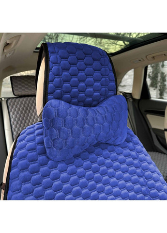 Накидки для сидений Montana Комплект Черные (Микро Велюр Сота Премиум) No Brand (339067222)