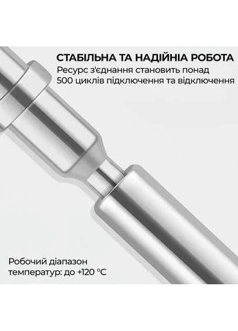 Автомобільний роз'єм штир Deutsch DT Size 16 (1 шт.) 0,75–2мм.кв 14-18AWG нікельований [0460-202-16141] TACTIX (395412457)