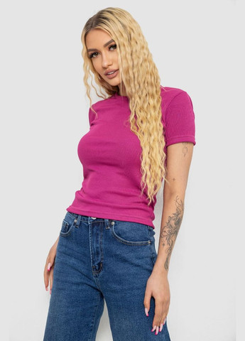 Футболка женская в рубчике, 238R123-2 Annabelle - (365077021)