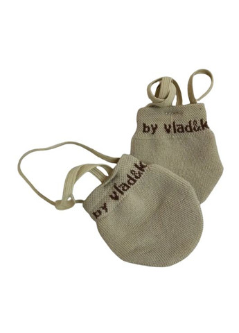 Бежеві напівшкарпетки напівпальці для гімнастики Vlad&K (301482471)