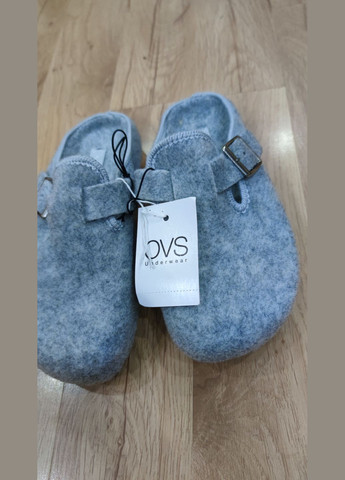 Серые женские теплые сабо, размер 36, серый OVS