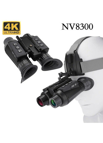 Бинокль ночного видения NV8300 Super Light HD 4K (до 500м) + крепление FMA L4G24 на шлем + карта 64Гб No Brand (332634587)