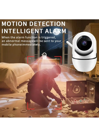 Видеоняня поворотная беспроводная IP-камера 2MP Smart, Wi-Fi Mommy Bag (357494801)