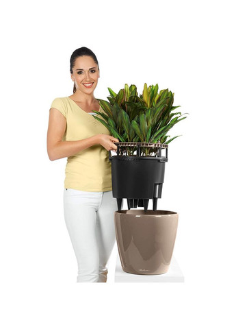 Кашпо Classico Premium LS 35 White (16060) Lechuza (323128743)