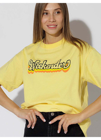 Жовта літня футболка Madmext