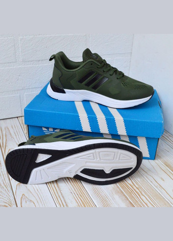 Оливковые (хаки) всесезонные кроссовки Vakko